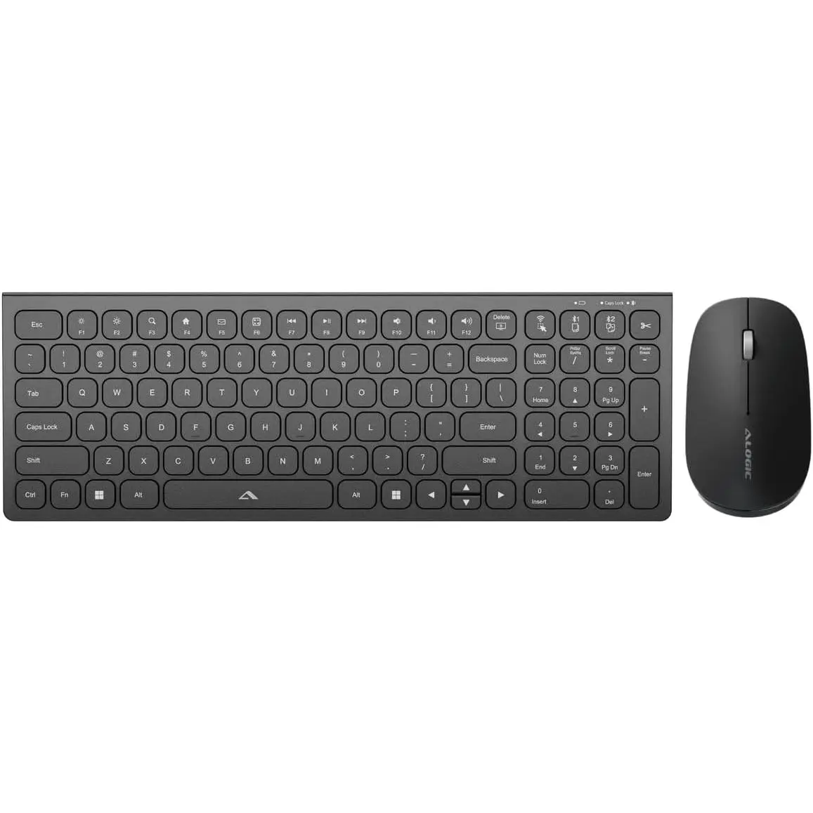 ALOGIC Echelon USB-C Compact Rechargeable Wireless Mouse and Keyboard Combo