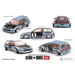 Mini GT x Kaido House Honda Civic (EF) Roulette V1 SEALED Package Diecast Model Car