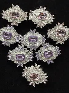 (326-327) 4PCS Candy Shape Rhinestone Charms | Sweet DIY Jewelry Accessories