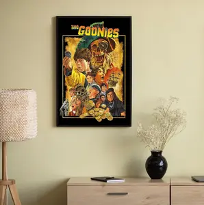 The Goonies Movie Poster-High Quality Movie Poster - Wall Art-Home Decor