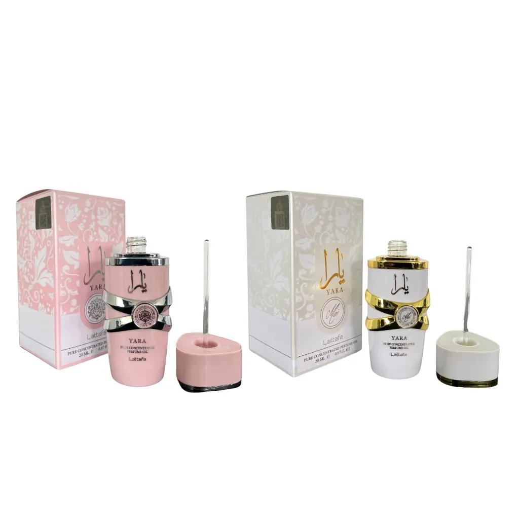 Oudlash Bundle | Lattafa Yara + Yara Moi Concentrated Oil | Unisex Fragrance | 20ML | Eau De Parfum | Aromatic Woody- Powdery, White Floral & Vanilla