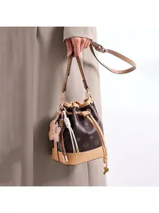 Bucket bag new women's bag versatile summer shoulder bag bucket bag with a high-end feel large capacity crossbody bag