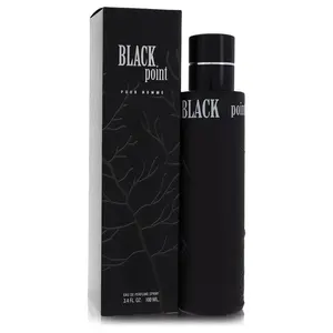 Black Point by YZY Perfume EDP Spray 3.4oz | Bold Dark Masculine Fragrance for Men | Deep Woody Spicy Musky Long-Lasting Cologne | Confident Signature Scent Luxury Value