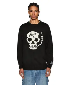 KSUBI DEAD KNIT CREW SWEATER