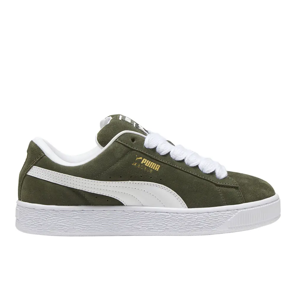 PUMA Mens Suede Xl Lace Up Sneakers Shoes Casual - Green