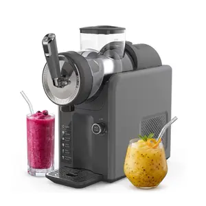 Home Slushie Machine Commercial Froze Drink Machine with Self-Cleaning Function 5 Preset No ice Needed Programs Led Display and 5 Modes