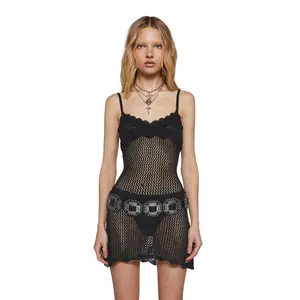 Small Town Outlaws Crochet Dress