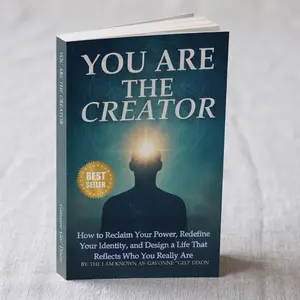 You Are The Creator: Self-Help Book for Reclaiming Power, Redefining Identity & Designing a Life Aligned With Your True Self - Boosts Awareness, Universe Connection, Reality Shaping, Creativity & Consciousness