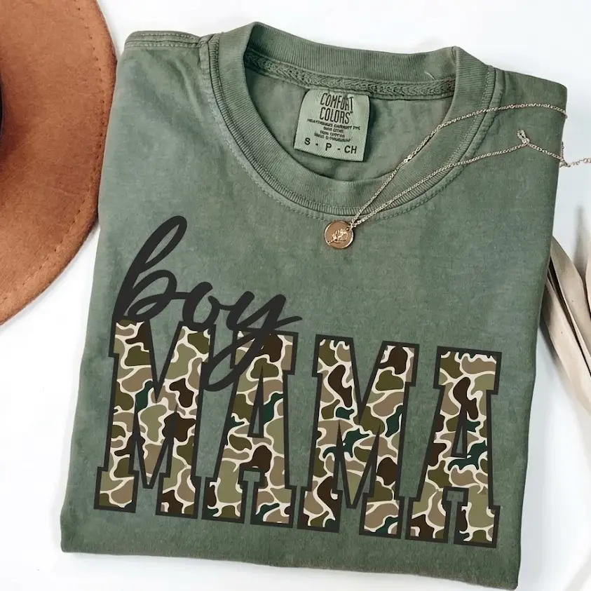 Duck Camo Boy Mama Comfort Colors Shirt, Camouflage Mom Tshirt, Boy Mama Sweatshirts, New Boy Mama Gifts, Mothers Day Gift for Mom Tee #giftformom #momgift #giftforher #momlife #bestmom #lovemom #momlove #momgifts #momgiftideas #giftideasformom
