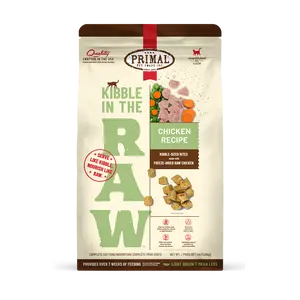 Kibble in the Raw Cat Food - Chicken Recipe