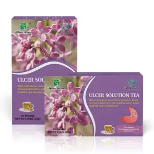 Ulcer Solution Tea Premium Relieve Pain Gastric Protecting Herbal Tea 20 Tbsp (50g) - Herbal Tea for Pain Relief and Gastric Protection - Beverage