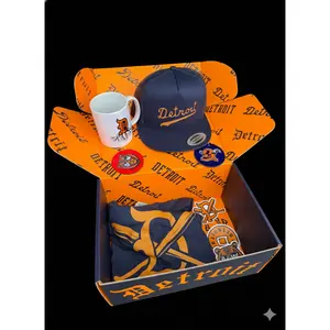 Down with Detroit Baseball Style Gift Box