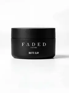 Mens Matte Clay – Strong Hold, No Shine By Faded Culture
