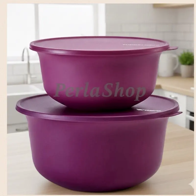 40-Piece Ceramic Nesting Salad Bowls Kitchenware Set - Multi-Size Round Kitchen Bowls with 8-Cup, 32-Cup Capacities for Mixing, Prep Tasks