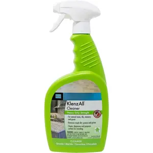 KlenzAll Cleaner, Heavy Duty Cleaner for Stone & Tile, 24OZ (709ML)  Bottle