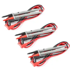 6 count Digital Multi Meter Test Probes Leads - Clamp Tester &  Point Probes for Multimeter Eltronic Test Leads