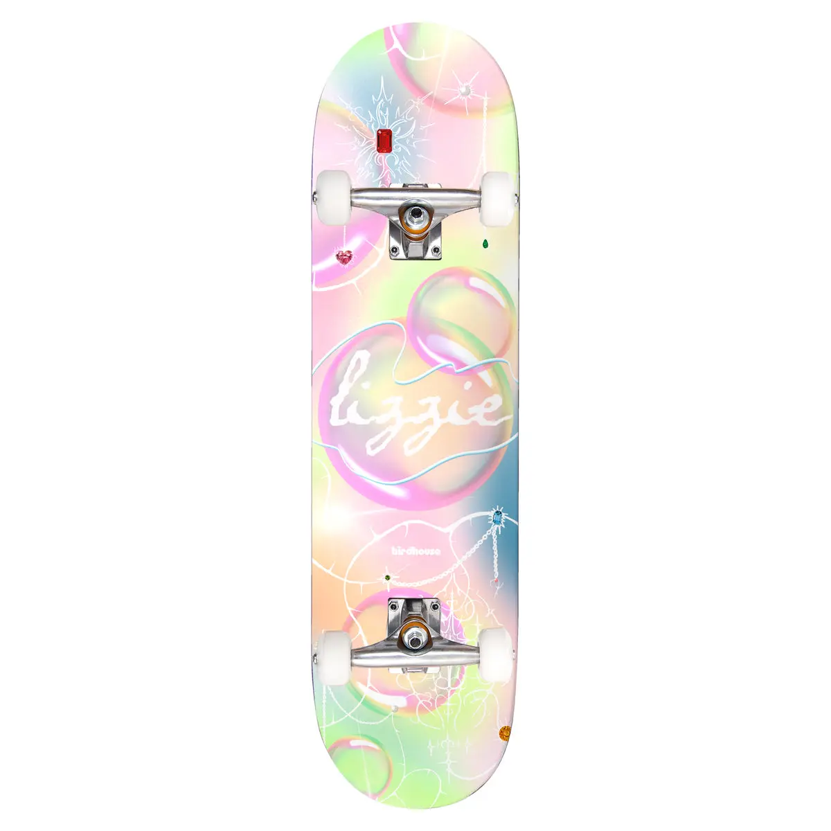Birdhouse Skateboard Complete Lizzie Armanto Bubble Pink 8.0"