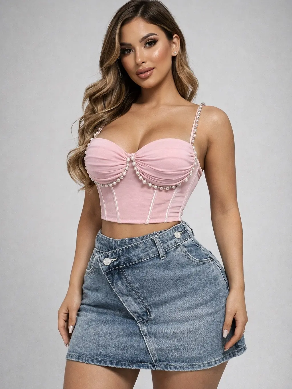 Glam Pearl Corset
