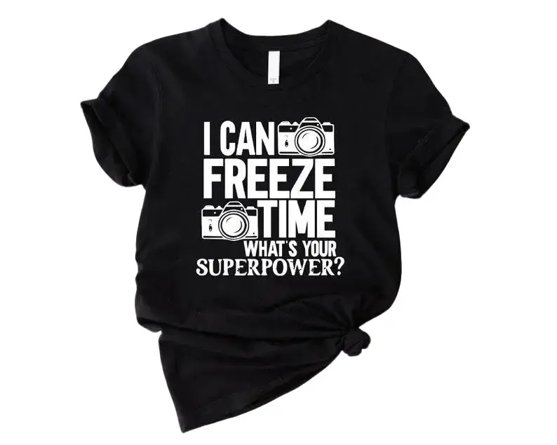 Photography Gift, Unisex Shirt for Photographer, Funny Cotton Shirt, Cameraman Shirt, Funny Photography Shirt, Camera Lover Gift