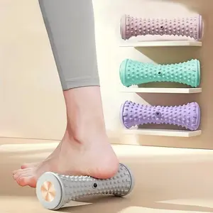 Foot Massage Roller, Plantar Fascia Rollers, Deep Tissue Massager, Home Rolling Trainer, Manual Operation, Durable Plastic, Yoga & Fitness
