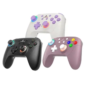 RG P01 RGP01 Gamepad Wired Wireless Bluetooth RGB Hall Effect Joystick XBOX Game Controller for PC Android IOS Steam