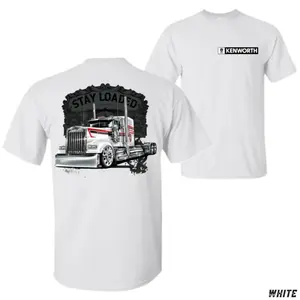 Kenworth Stay Loaded T-Shirt, Custom Semi Truck Graphic, Diesel Rig Graphic Shirt for Truck Drivers & Owner Operators, Gift for Kenworth Enthusiasts & Big Rig Fans