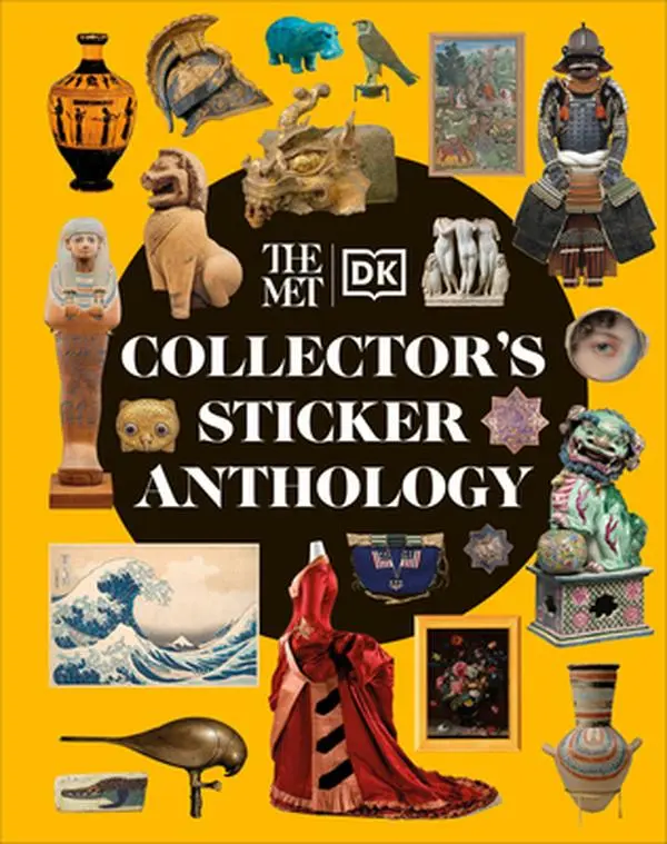 The Met Collector's Sticker Anthology - DK, Hardcover Book for Scrapbooking Enthusiasts