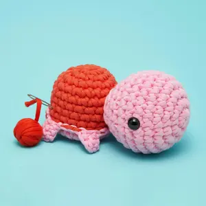 Pink Turtle Crochet Kit Pink Turtle Crochet Kit