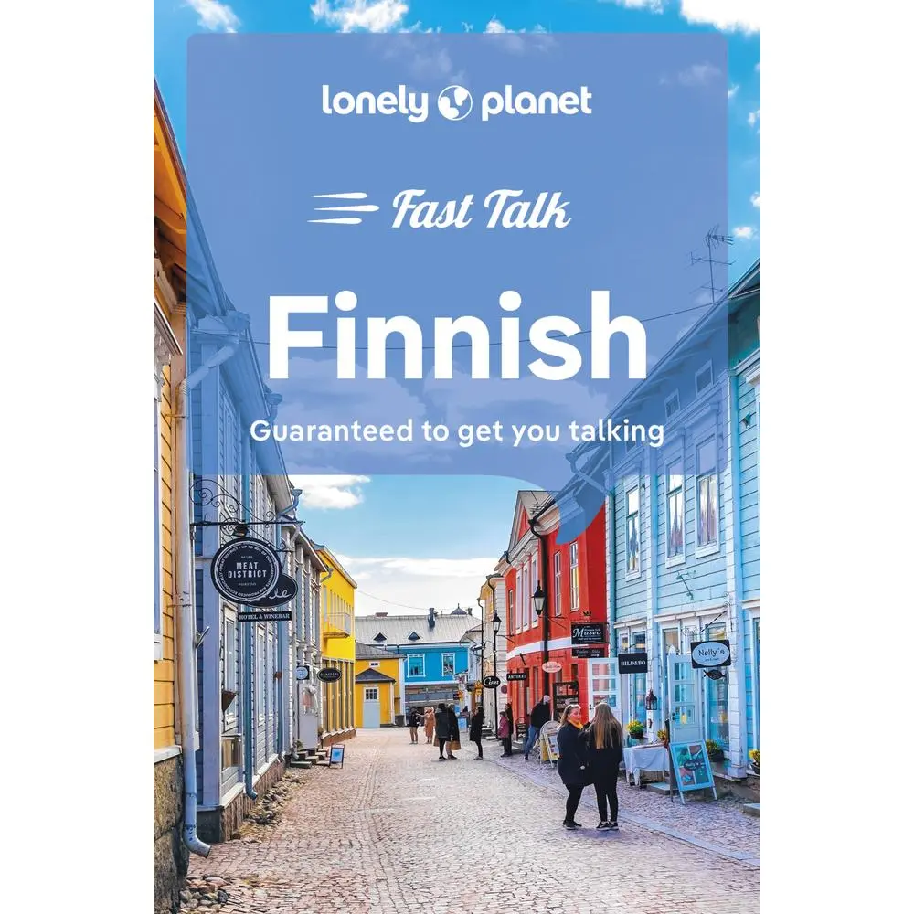 Used Lonely Planet Fast Talk Finnish Paperback Book - English Language Guide for Travel Needs, with Bargain Value, Haggle Tips and Pronunciation Guides