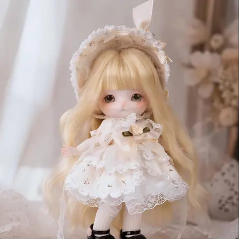 MiMiA BJD Dream Princess House Articulated Collectible Doll - Plastic Blind Bag Collectible Blind Pack Toy for Doll Collectors