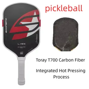 Boomstik Carbon Fiber Pickleball Paddle, 16mm Thick Heat Molded Surface, High Friction & Spin, Durable for Competitive Players