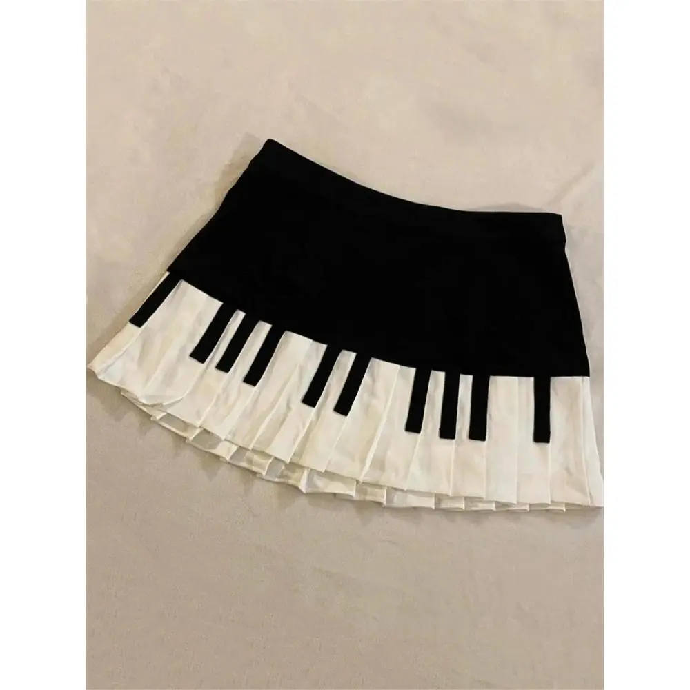 Japanese Y2k Cute Ruffled Plaid Skirt Punk Rock Subculture Cake Skirts Japanese Preppy Style Casual New 2025 Women Skirts