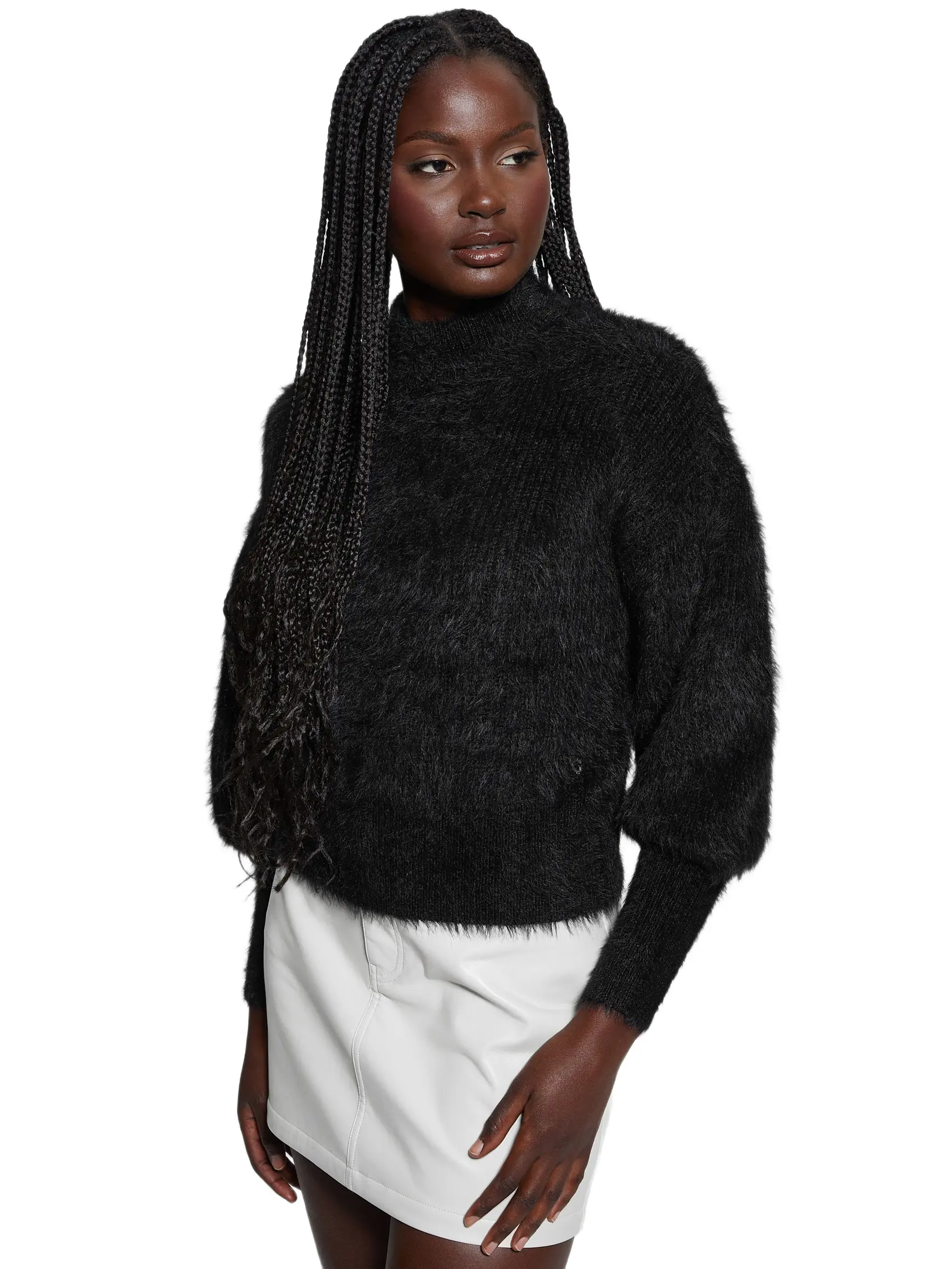 GUESS Female Keyla Fuzzy Sweater