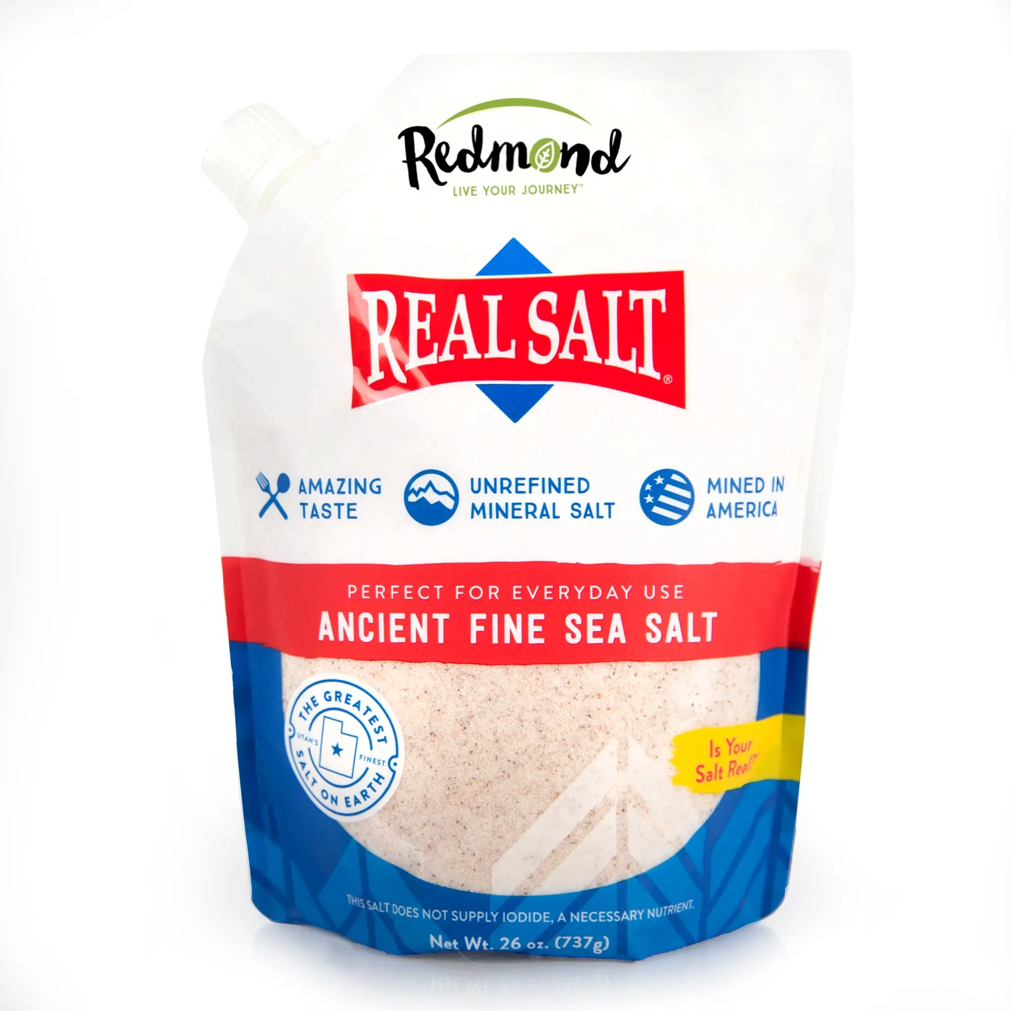 Real Salt Fine 26 oz Pouch Real Salt Fine 26 oz Pouch