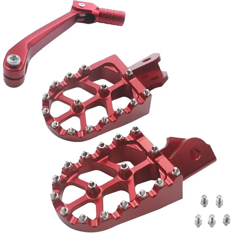 Footpegs + Shift Lever (CRF230F) red