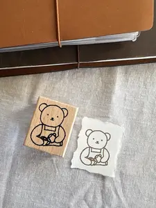 Bearista Journal Wooden Stamp