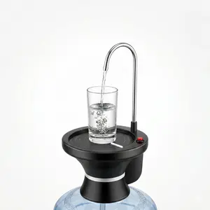 Smart Electric Water Dispenser Pump, Automatic Electric Drinking Water Bottle Pump for 2-5 Gallon Water Jugs, USB Rechargeable with 2 Switch Control, Stable and Portable for Home, Kitchen, Office, Camping