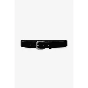 RSALBT05 - Unisex Rounded Square Buckle Leather Belt