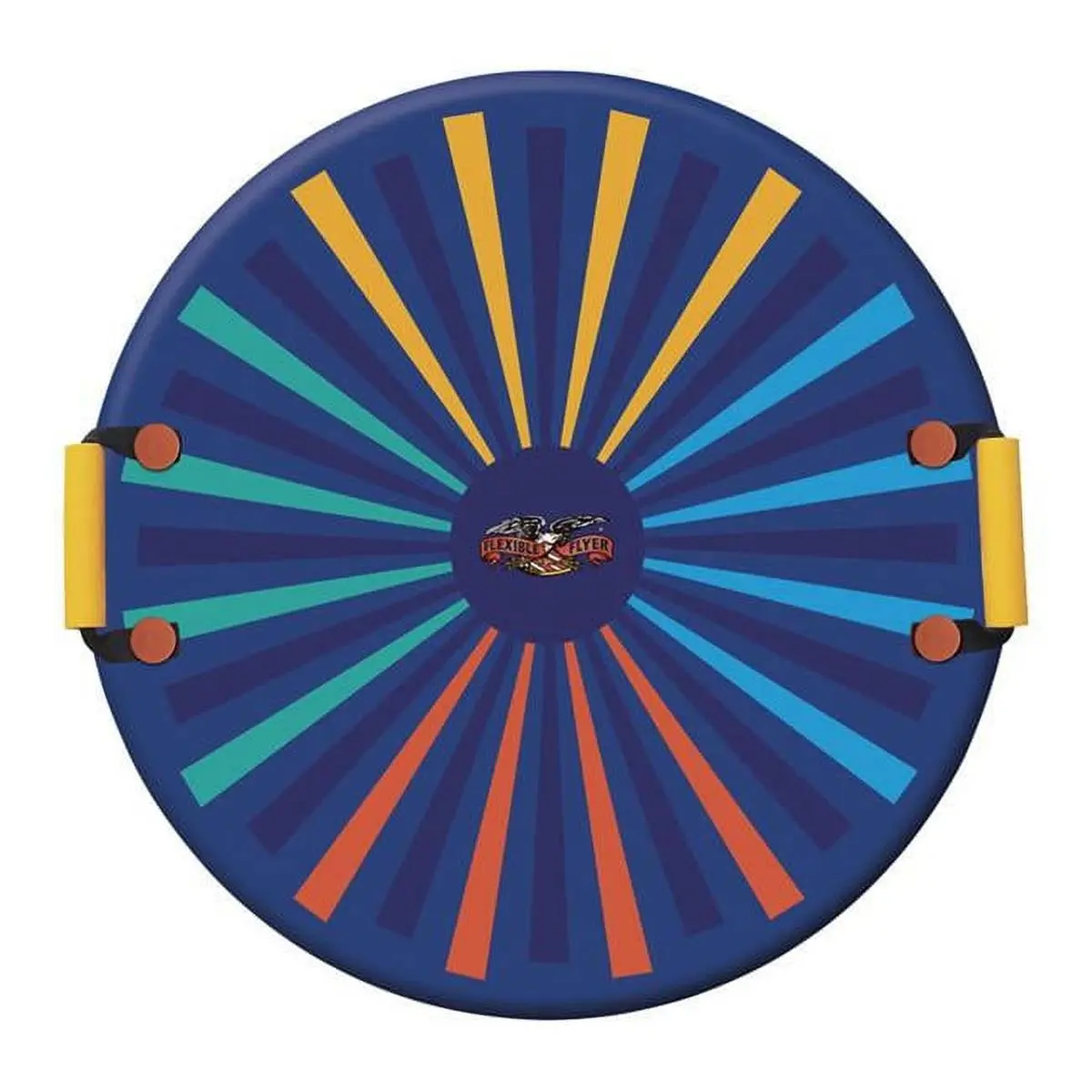 212 MAIN 26 in. Flexible Foam Saucer Sled - Classic Shape Sled with Rope Handles, Case of 6