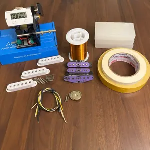 The Complete Strat Pickup Winding Kit - with included pickup winder!