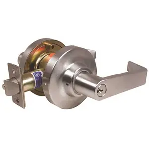 212 MAIN Grade-1 26D Entry Lever Doorknob, Satin Chrome Door Hardware, Durable Handle for Home Improvement