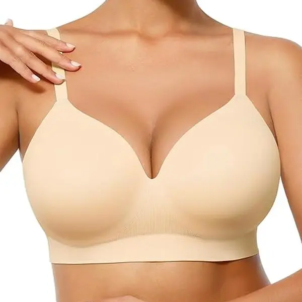 FeelinGirl #live Wireless Push Up Bra for Women, Seamless Comfort Bralettes No Underwire Supportive Full Coverage Everyday Bras #LIVESTREAM dealsforyoudays