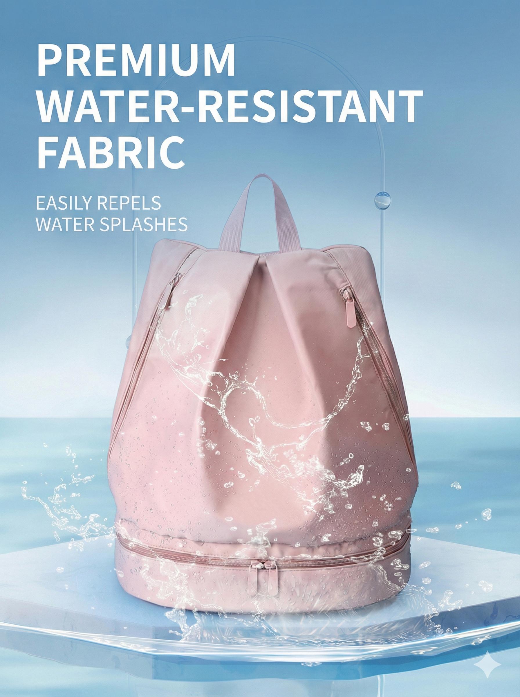 Durable Gym Backpack with Shoe Compartment, Lightweight Wet Dry Swim Bag for Pool and Beach, Water Resistant Sports Daypack for Camping and Travel Essentials Durable Gym Backpack with Shoe Compartment, Lightweight Wet Dry Swim Bag for Pool and Beach, Water Resistant Sports Daypack for Camping and Travel Essentials