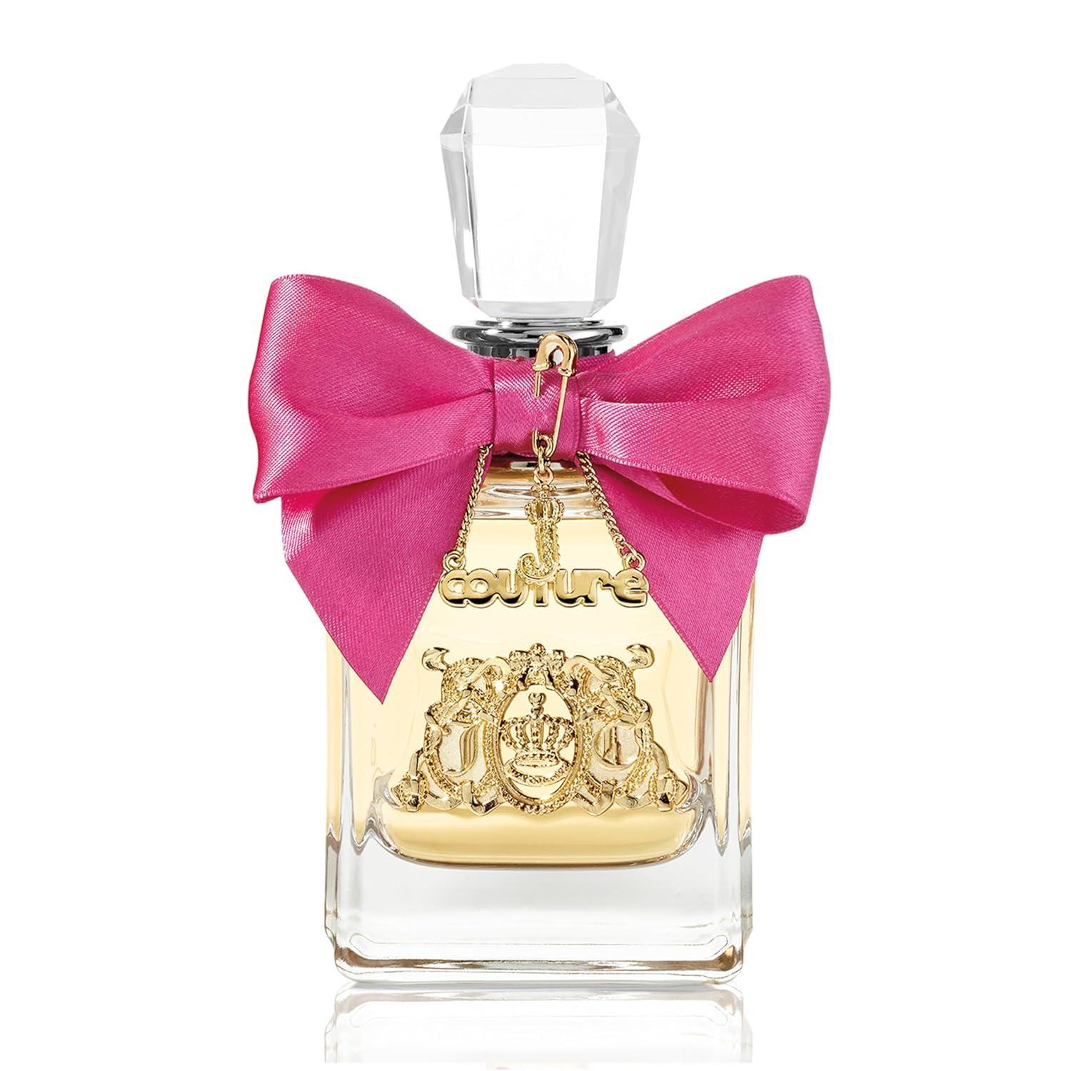 Juicy Couture Viva La Juicy Eau De Parfum, Women's Perfume with Notes of Mandarin, Gardenia & Caramel, Floral & Sweet Perfume for Women, EDP Spray, 3.4 fl oz