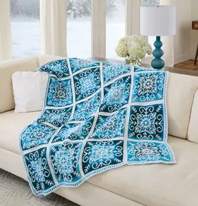 Winterfrost Crochet Afghan