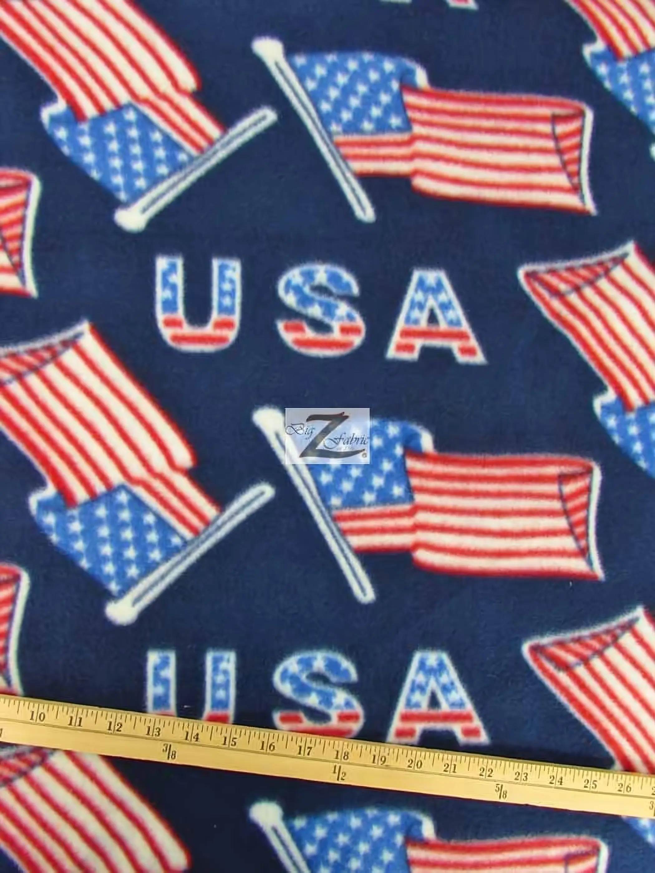 Printed Fleece Fabric / Sold By The Yard