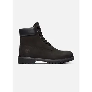 Timberland Men's 6” Inch Waterproof Boot 'Black' Nubuck