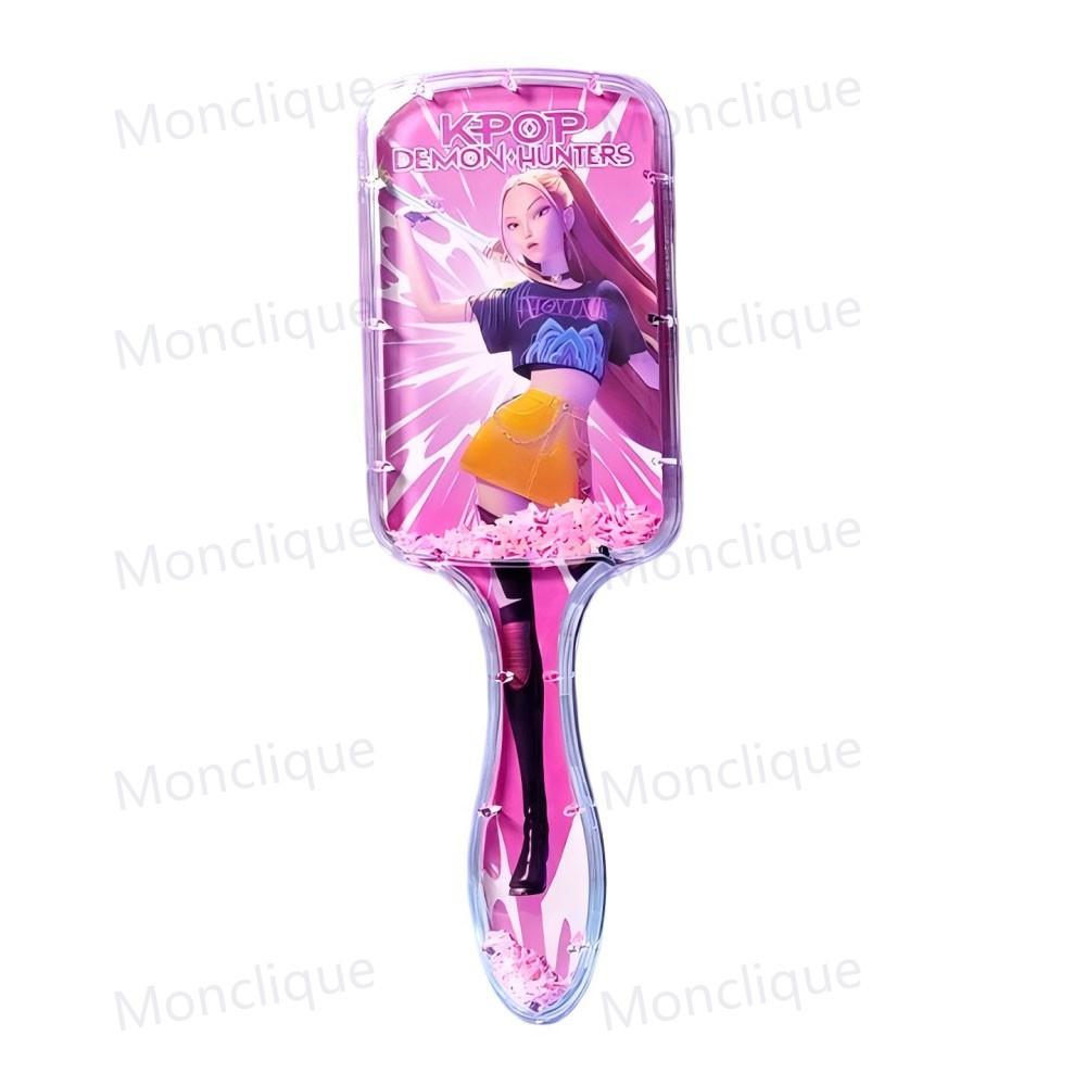 Comb Anime Kpop Demon Hunters Air Cushion Comb Series Cute Cartoon Peripheral Household Fashion Girl Student Comb Fan Club Gifts