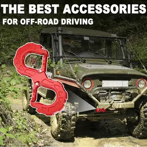 Multifunctional S-Shaped Trailer Hitch Hook, G80 Alloy Steel, 33000 Lbs Capacity, Ideal for Off-Road Rescue, Trucks, Suvs, Outdoor Travel