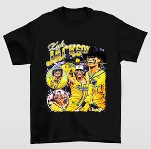 Kyle Jason Baseball Shirt Fan Gift Sports Merch Graphic Shirt, Fashion Cotton, Full Size, Full Color, For Men And Women